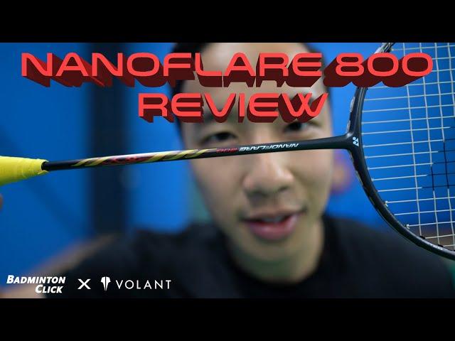 Nanoflare 800 Badminton Racket Review - By Volant x Badminton Click