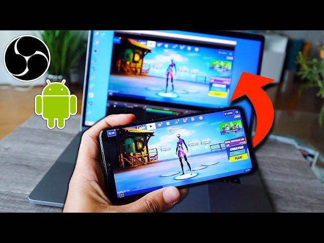 How to Stream Android Gameplay Screen to OBS (Record Internal Audio NO ROOT)