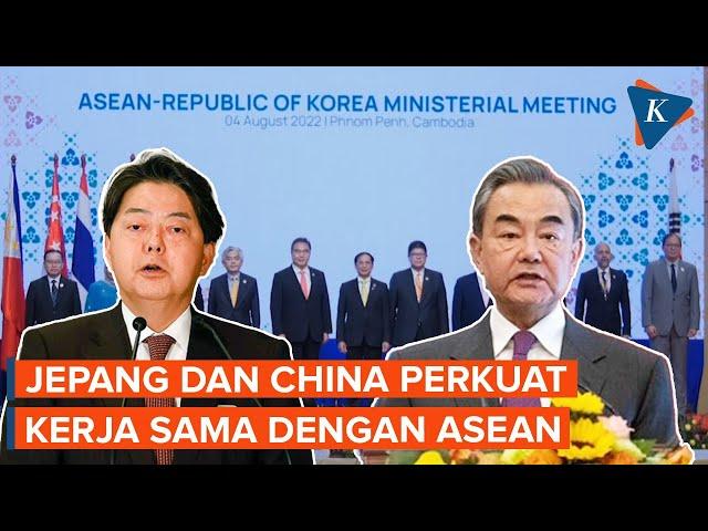 Jepang dan China Terus Perkuat Hubungan Kerja Sama dengan ASEAN