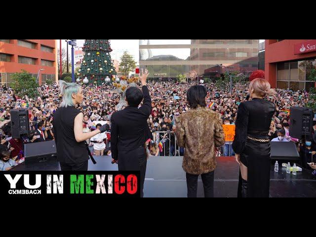 4MIX - Y U COMEBACK [ BACKSTAGE CAM - MINI CONCERT IN MEXICO ]