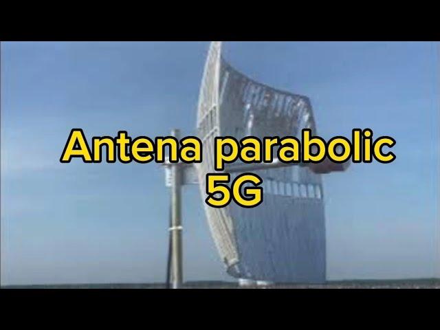Tarik Signal 5G 5Km dengan Antena Parabolic
