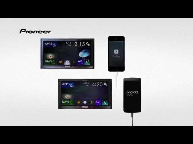 PIONEER CARPLAY AND ANDROID AUTO