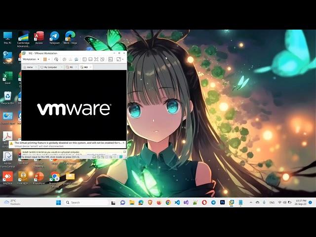 how to install CentOS 9 in VMware Workstation