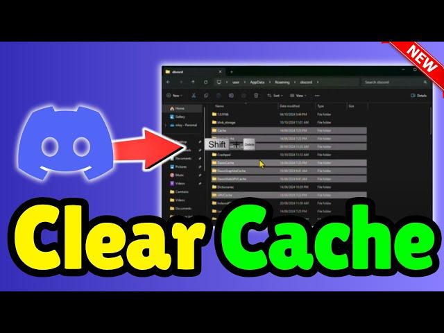 How to clear discord cache (2025)| How to 1 Minute