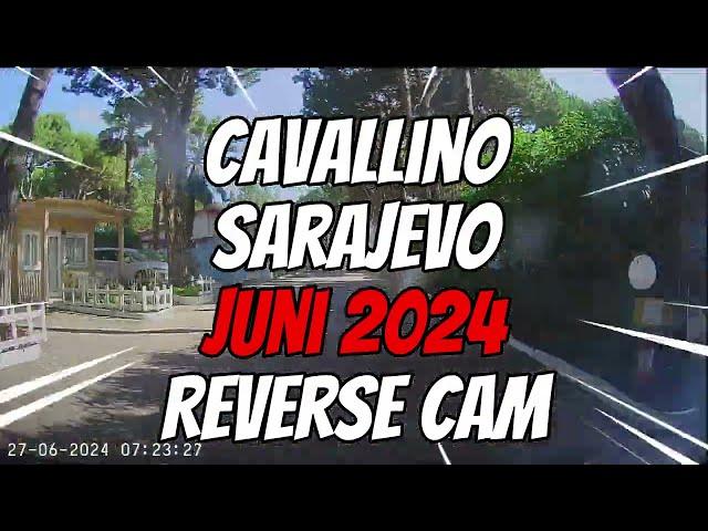 Reverse CAM: Cavallino - Gorica - Ljubljana - Novo Mesto - Zagreb - Slavonski brod - Sarajevo #june