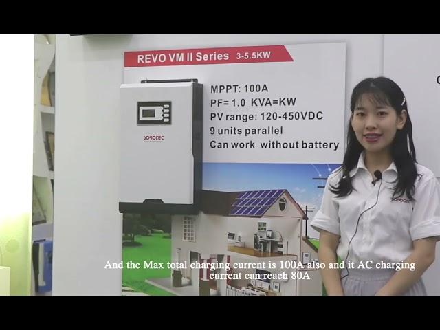 Sorotec REVO VM II Series 3-5.5kw Off Grid Energy Storage Solar Inverter Parallel Operation 9 Units