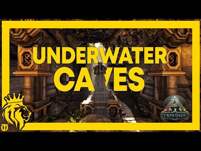 TOP 10 UNDERWATER Caves on FJORDUR! | ARK: Survival Evolved