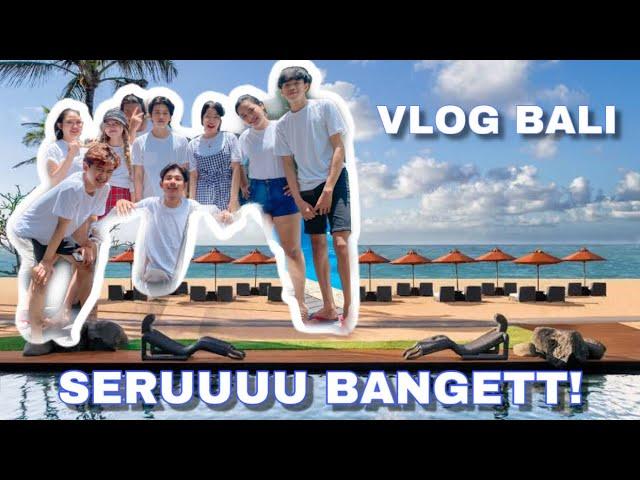 VLOG || BALI WITH MY TEAM |  seru bangett! | Alfa Subagio