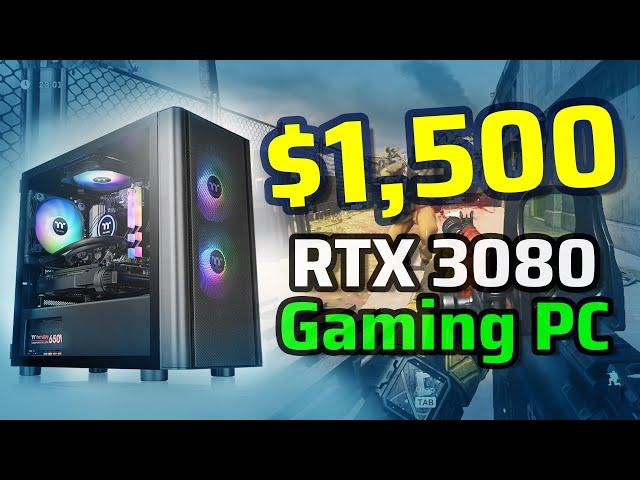 BEST RTX 3080 Gaming PC for $1500!!