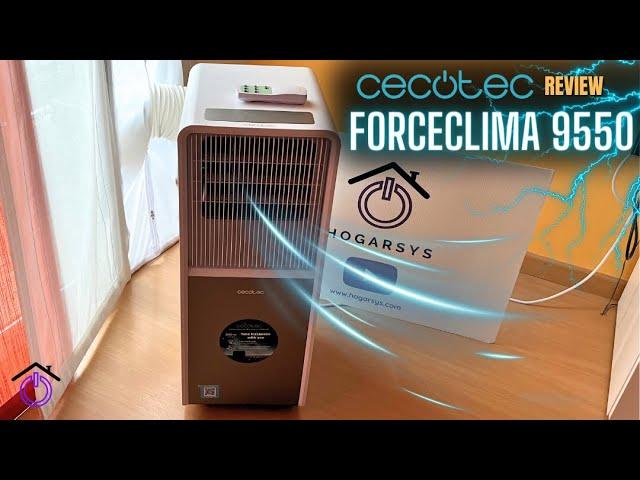 ️AIRE ACONDICIONADO PORTATIL Cecotec Forceclima 9550 Style Heating Connected️