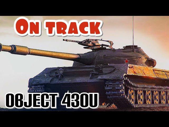 Object 430U On Track World of Tanks Console WoT Winter Warriors