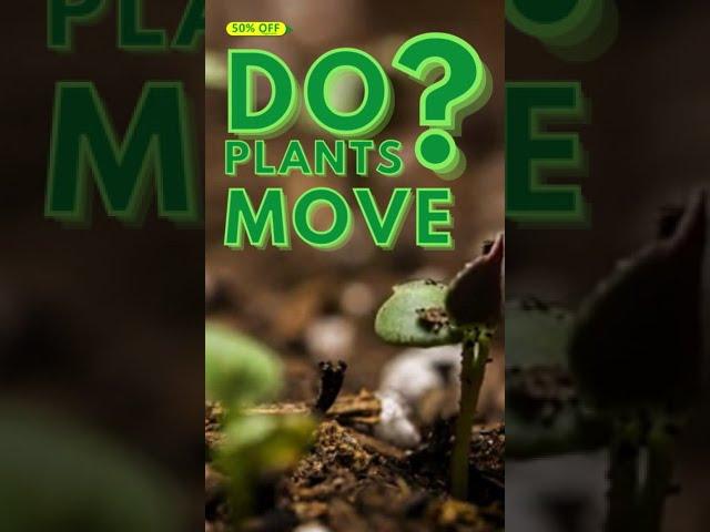 Do Plants Move ? Online Biology Concepts #shorts