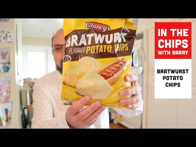  Clancy’s Bratwurst potato chips on In The Chips with Barry