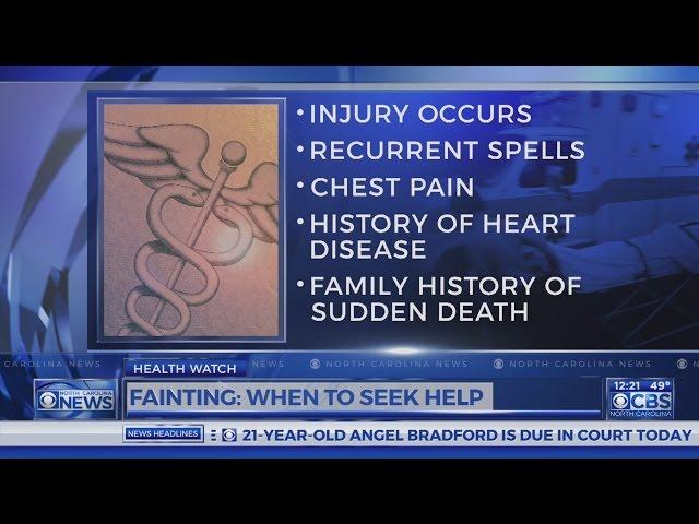 Dr. Campbell: Fainting spells and the causes behind them