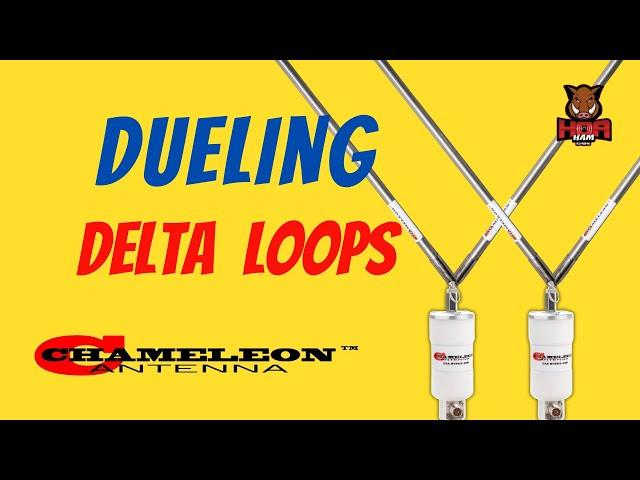 Simultaneous Transmission Tests, Comparison, and Review of the Chameleon Antenna Tactical Delta Loop