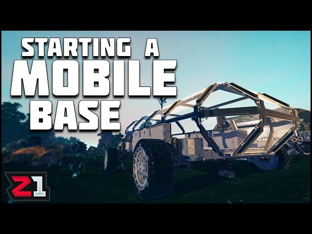 Starting the Mobile Base and Finding Titanium! Planet Nomads Ep 4 | Z1 Gaming