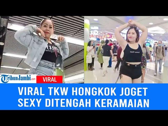 Viral TKW Hongkong Asal Subang Joget Ditengah Keramaian