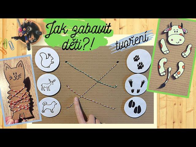 Jak zabavit děti - tvoření | DIY