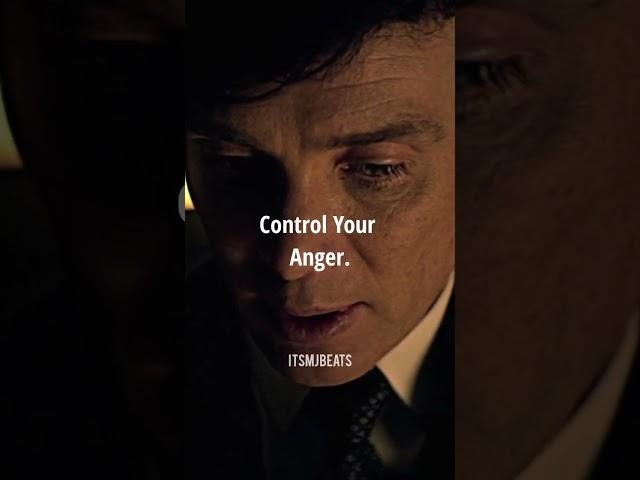 Control Your Anger|Peaky blinders|Thomas Shelby|Status|Quotes|#youtubeshorts