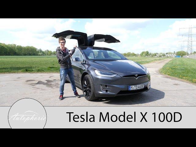 Tesla Model X 100D Fahrbericht / Noch der King der Elektroautos? - Autophorie