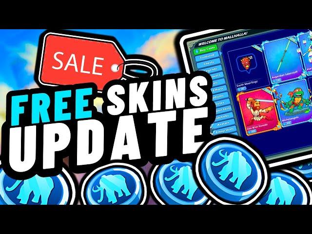 The FREE Skins Update Is Here!! (Kinda?)