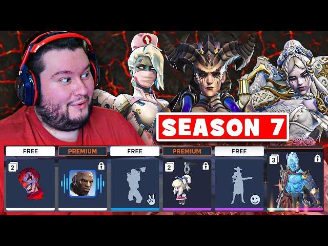 Everything NEW In The Battlepass And Shop In Season 7 Of Overwatch 2