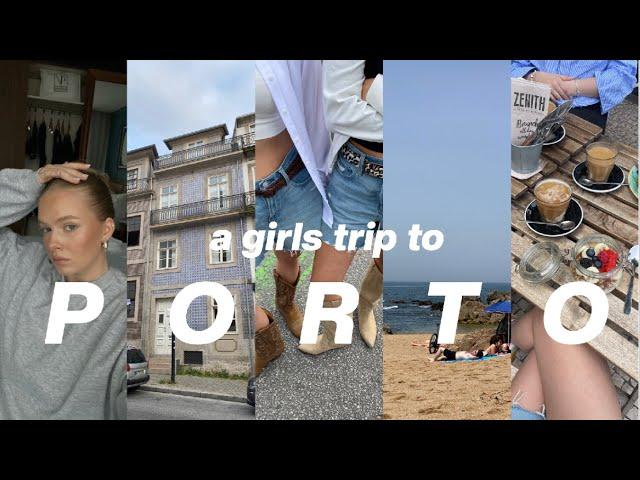 a girls trip to PORTO I food spots, strand, festival, seeing Lana Del Rey live I weekly vlog