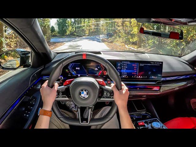 2025 BMW M5 - POV First Drive (Binaural Audio)