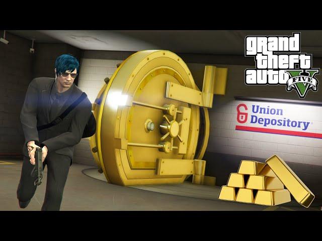 Stjæler GULD i banken! // GTA 5 Online [Dansk]