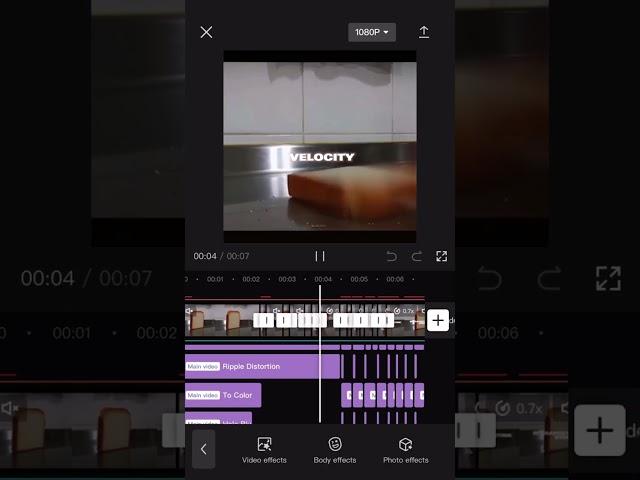 My capcut editing steps #fyp #tiktok #recommended #popular #bread