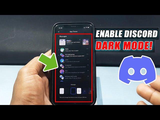 How to Enable Dark Theme on Discord App (2024) | iPhone & iPad!