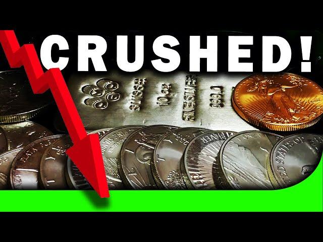 Silver Price CRUSHED! Gold Down! Here's What's Going On!