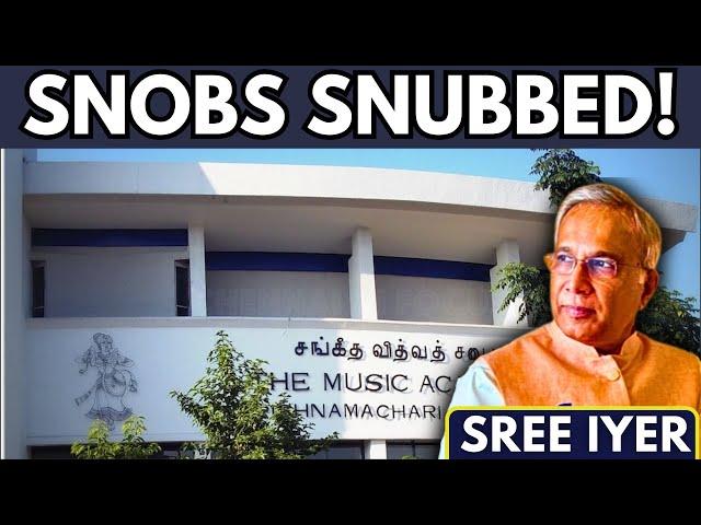 Madras High Court snubs Music Academy, rules for M S Subbulakshmi's grandson - Snobs snubbed?