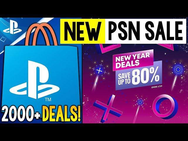 GIGANTIC NEW PSN SALE LIVE NOW! PSN New Year Deals Sale 2000+ Deals (NEW PlayStation Deals 2025)