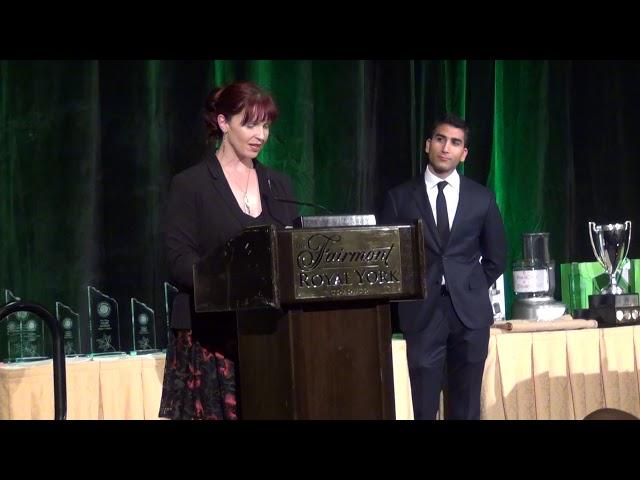 Silver Winners of Cooks the Books @ Taste Canada Awards Gala - Celina do Souto & Sydney Lutz-