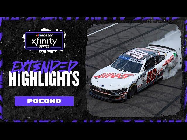 NASCAR Official Extended Highlights : NASCAR Xfinity Series from Pocono