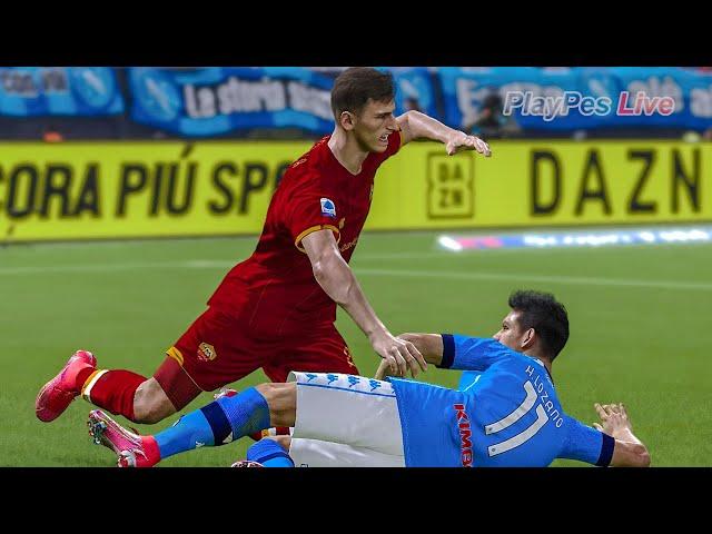 PES Gameplay PC - Napoli vs Roma - Full Match & Goals