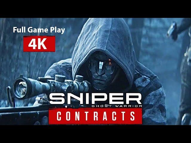 SNIPER :  Ghost Warrior Contracts Full Game Play in 4K