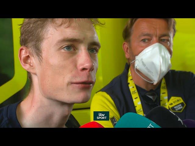 “The fight for the win is over” | Jonas Vingegaard reacts to Stage 19 | Tour de France 2024