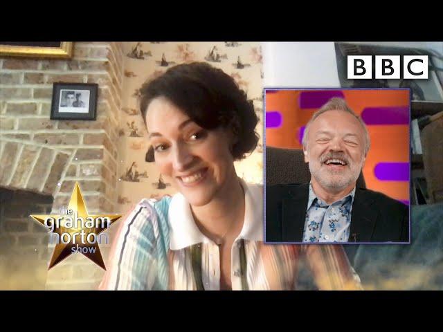 Phoebe Waller-Bridge's hilariously X-RATED wall art revealed! | The Graham Norton Show - BBC