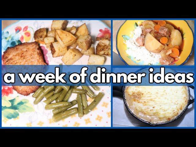 EASY WEEK NIGHT DINNERS | What’s For Dinner? #350 | 1-WEEK OF REAL LIFE MEALS