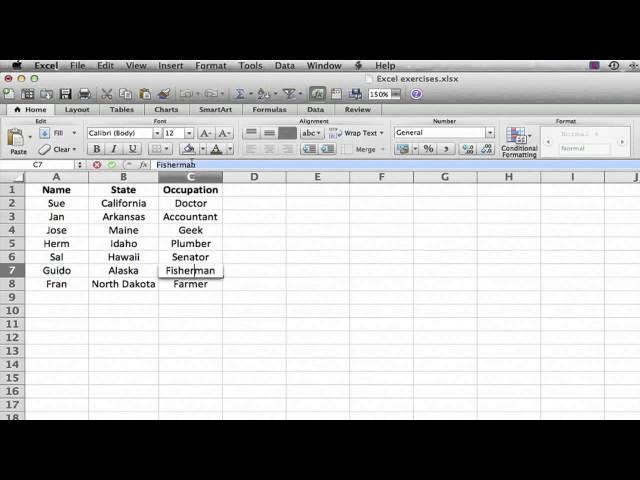 How to Edit the Contents of a Cell in Microsoft Excel : MS Excel Tips