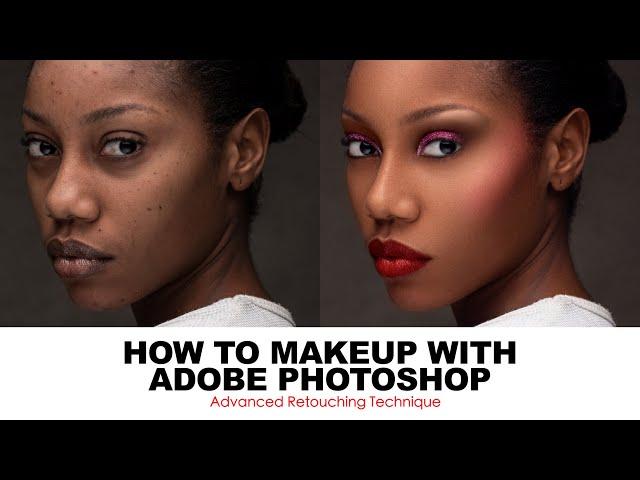 HOW TO MAKEUP WITH ADOBE PHOTOSHOP