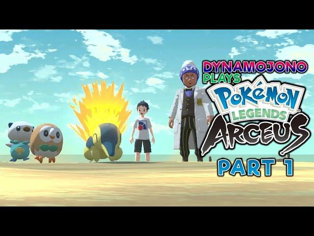 Falling from the Sky into a Strange World! | Pokémon Legends: Arceus [#1]