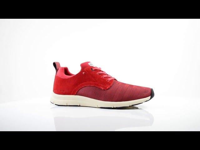 G-STAR AVER FOOTWEAR - RED HEREN SNEAKERS