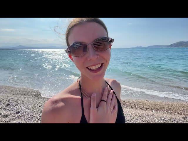 Review for the best beach in Greece  Travel with lisa