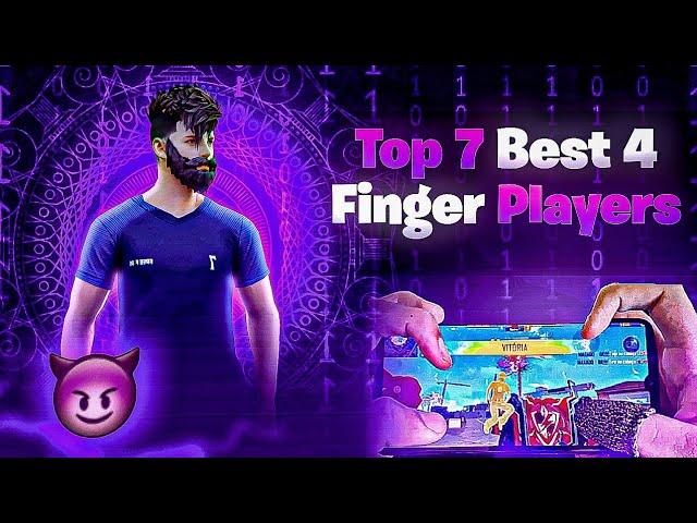 Top 7 Best 4 FINGER Custom Hud Free Fire (MOVMENT+HEADSHOT) Best Custom Hud In FF | MALIK FF | P2