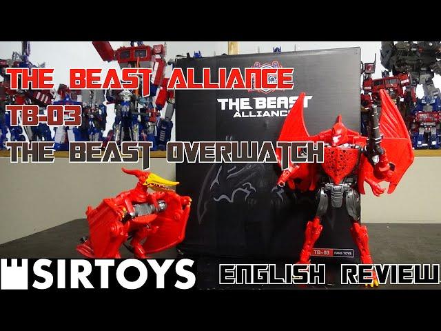 Video Review for The Beast Alliance - TB-03 - The Beast Overwatch (Terrorsaur)