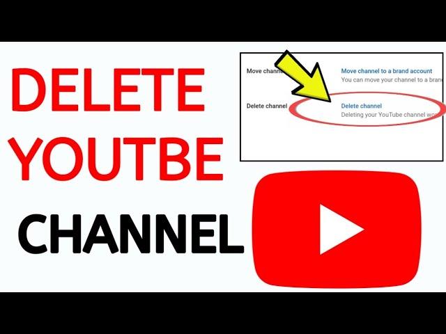 HOW TO DELETE YOUTUBE CHANNEL ||  YOUTUBE ACCOUNT