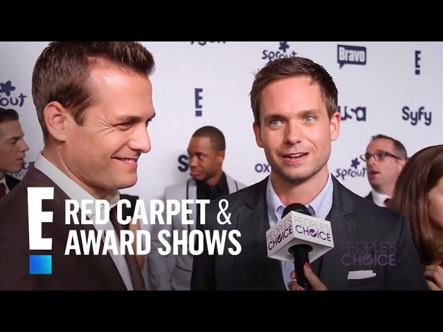 Patrick J. Adams: "I'm not totally caught up..." | E! People's Choice Awards